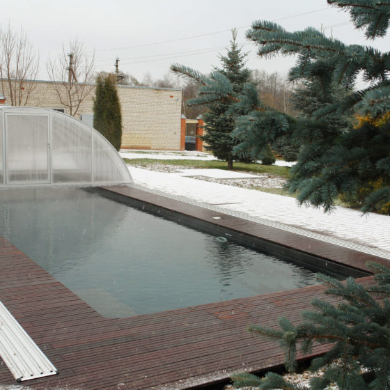 Строительство композитных бассейнов от компании СУОМИ